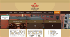 Desktop Screenshot of alankar.co.in